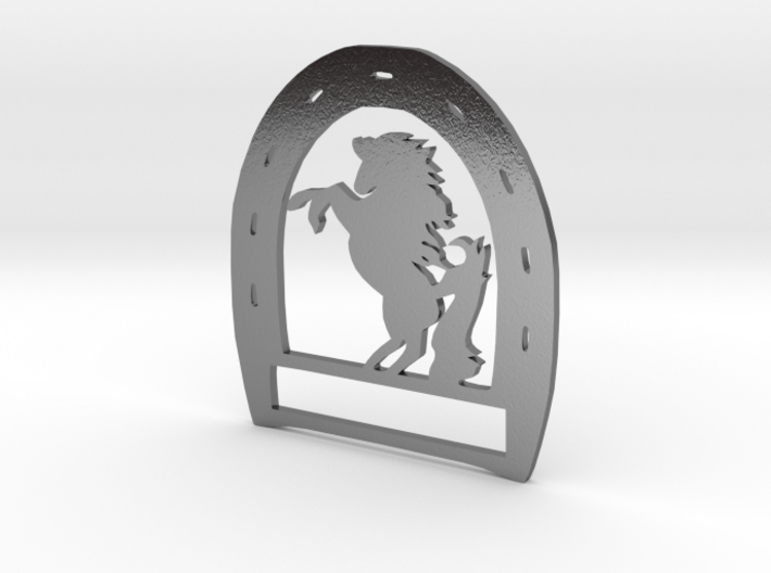 Horseshoe Pendant 3d printed