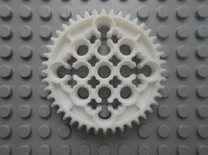 embargo Soedan Tochi boom LEGO®-compatible 44-tooth bevel gear w/ pinhole R2 (NCPCKNA8X) by Shadocko