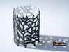 Coraline Tealight Black/White Sandstone 3d printed Full Color Sandstone printed