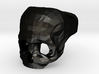 Black Metal Skull Ring by Bits to Atoms 3d printed 