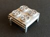 N Scale Condensor Unit 3d printed 