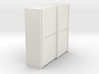 A 010 sliding closet Schiebeschrank 1:87 3d printed 