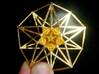 5 dimensional Toridal HyperCube 50mm 5D 3d printed I love the way this form brings 5 dimensional symmetry into the archetypal cubic form