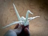 Origami Crane Skeleton 3d printed 