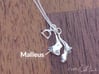 Ossicle Pendant - Malleus (right sided) 3d printed IMPORTANT: This listing is for the malleus ONLY
