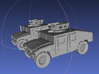 1/144 Humvee UAH (Dual Pack) 3d printed 