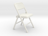 Miniature 1:24 Folding Chair 3 (Not Full Size) 3d printed 