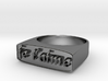 RING   " Je t'aime "   U.S Size  8 3d printed 