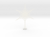 Sparkle Snow Star - Fractal Tree Top - MP1 - M1 3d printed 