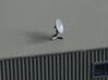 N scale Rooftop Detail Set 27pc 3d printed Satellite dish, standing