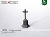 Cross memorial (N 1:160) 3d printed 