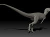 1/72 Cryolophosaurus - Walking 3d printed Zbrush render of final sculpt