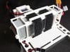 DJI Phantom - 3s Lipo Battery Cage - d3wey 3d printed Mounted to the d3wey FPV Custom Undertray