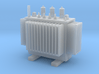 Electric Transformer  TT Scale 1:120 3d printed 