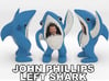 John Phillips left shark 3d printed 