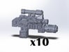 10x Melta Combination Weapons 3d printed Melta Combination Weapon
