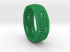 Herringbone Ring Size 12 3d printed 