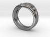 Heart Ring(Inner diameter of ring 18mm) 3d printed 