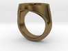 Ankh Signet Ring 3d printed 