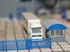 N Scale Modern Fence Set 3d printed 30mm long gate and section of fence