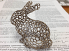 Bunny Wire 3d printed Bunny printed in stainless steel