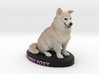 Custom Dog Figurine - Miss Foxy 3d printed 