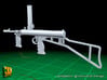 Owen submachine gun (1:10) 3d printed Owen submachine gun 1:10 - left side