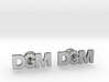 Monogram Cufflinks DGM 3d printed 