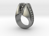 StingRay Ring v3s - Gems - Size 12 3/8 (21.8 mm) 3d printed 