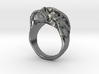The Original Jawless Skull Ring 3d printed 