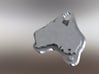 Australia Melbourne Keychain 3d printed SolidWorks Rendering