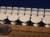 5 Round Tables and 20 Chairs HO Scale 3d printed 