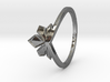 Couronne de cristaux Ring Design Ring Size 7.75 3d printed 