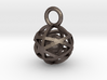 Charm: Hollow Sphere with Ball 1 3d printed 