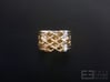 Endless Knot Ring (Multiple Sizes) 3d printed 