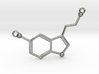 Serotonin Necklace Pednant 3d printed 