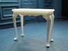 1:24 Fancy Queen Anne Console Table, Medium 3d printed Printed in White Strong & Flexible
