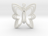 3D Printed Wired Butterfly Earrings  3d printed 