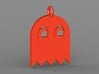 PacMan Ghost Pendant 3d printed render