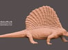 Edaphosaurus 1:20 Scale walking  3d printed 
