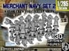 1-285 Merchant Navy Crew Set 2 3d printed 