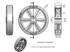 1/6 IDLER Wheel Stuart 3d printed 