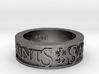 Saints Member Ring Size 14 3d printed 
