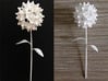 Dandelion Math Art 3d printed Dandelion white strong & flexible Shapeways
