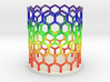 Rainbow Nanotube Pen Holder 3d printed 