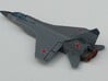 MiG-31 Foxhound 1/285 scale Russian interceptor 3d printed Painted with decals and ready to play Check Your 6!