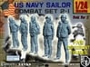 1-24 US Navy Sailors Combat SET 2-1 3d printed 