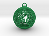 3D Printed Block Island Ball Ornament 3d printed 