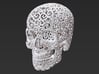 Skull Filagree - Hearts - 8cm 3d printed 