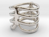 Thorsten 4 Rib - Ring 3d printed 